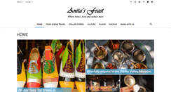 Desktop Screenshot of anitasfeast.com